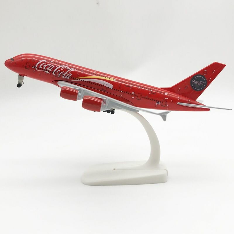 Avion Miniature Décoration Coca-Cola