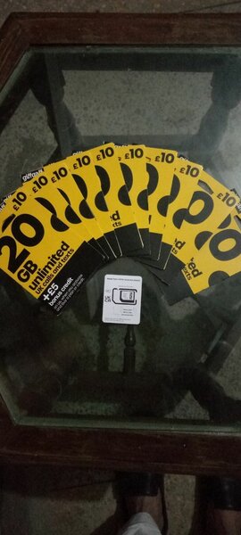 UK Physical SIM Card