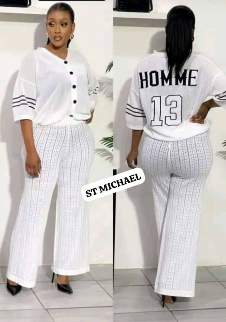 Chic complet femme pantalon