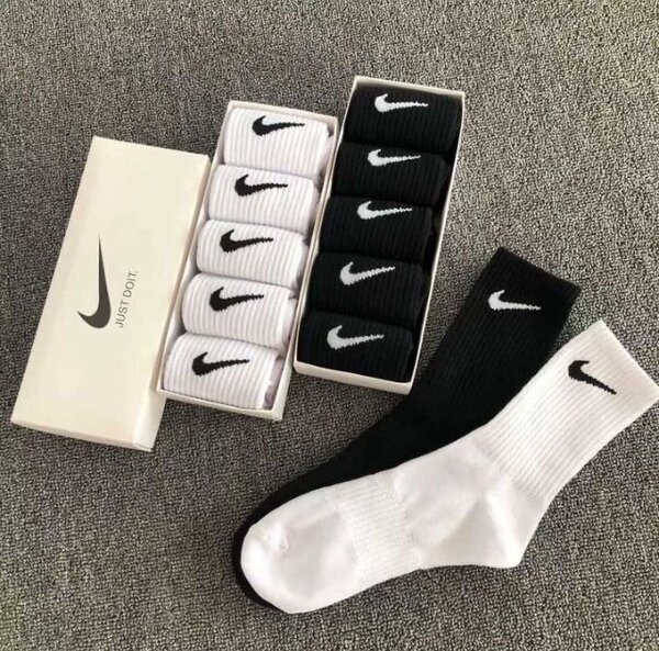 Nike Socks Black & White