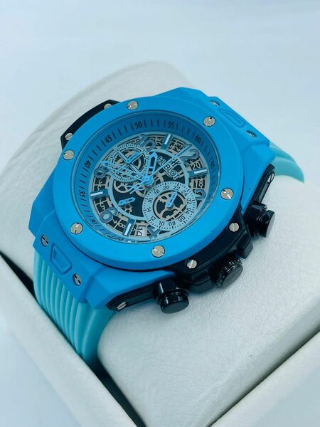 Montre original pour homme bracelet en en gomme