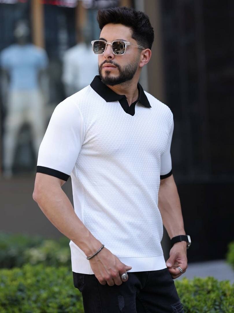 Polo tendance pour hommes