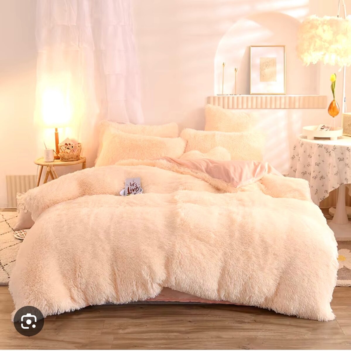 King Size Fluffy Duvet/Comforter Sets