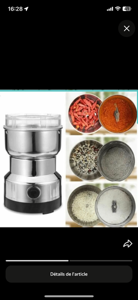 Moulin à épices électrique