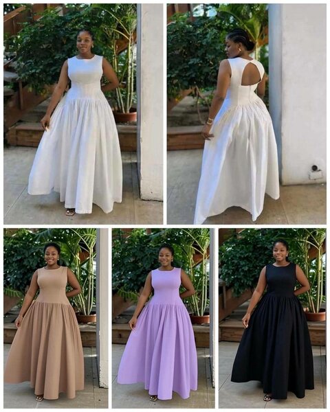 Robe longue élégante femme