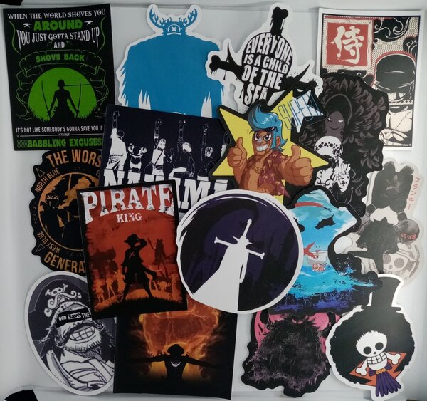 Anime Character Sticker Pack