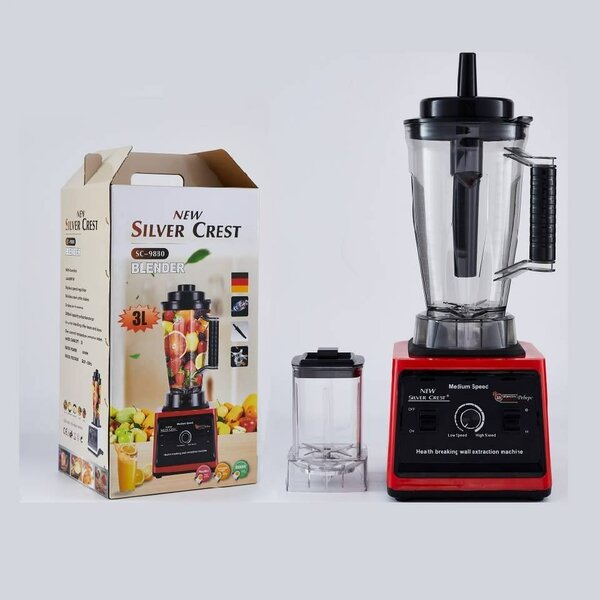 2 In 1 Commercial Blender-Red