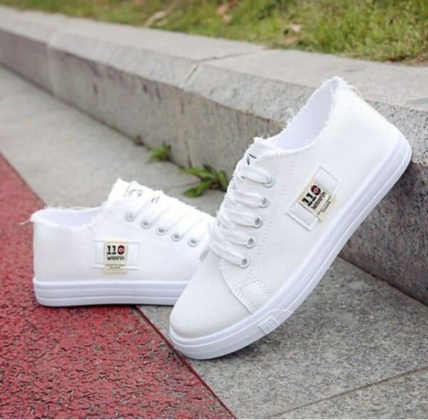 Baskets décontractées en toile