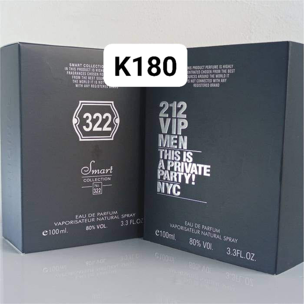 Men's perfume 𝟐𝟏𝟐 𝐕𝐈𝐏 №322