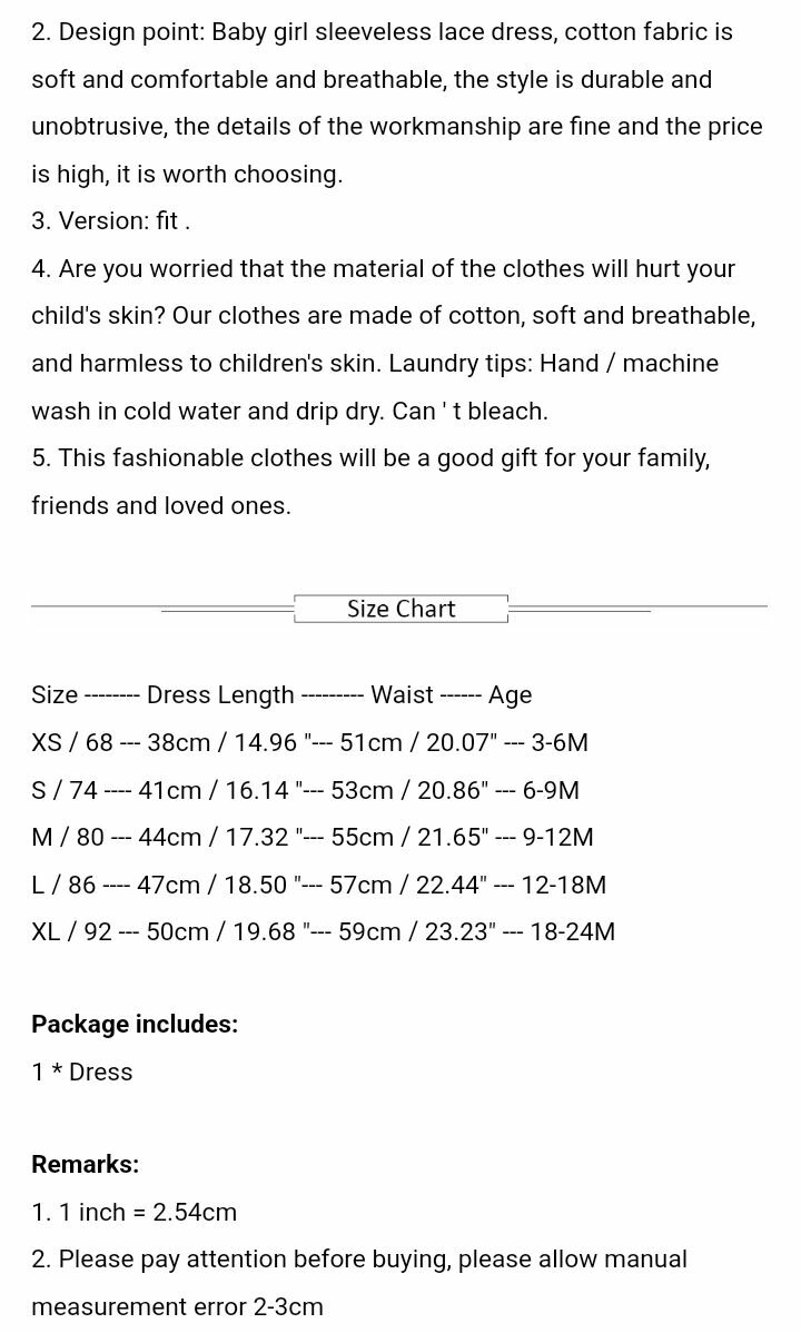 Summer newborn baby girl's new fashion casual bow dress