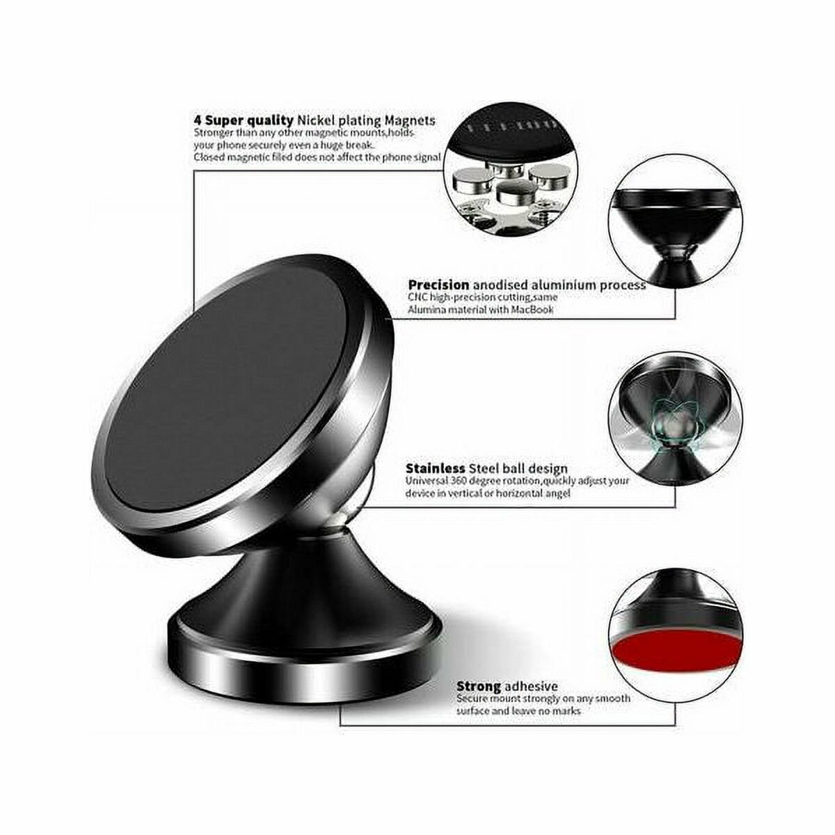 Support Téléphone Magnétique Voiture