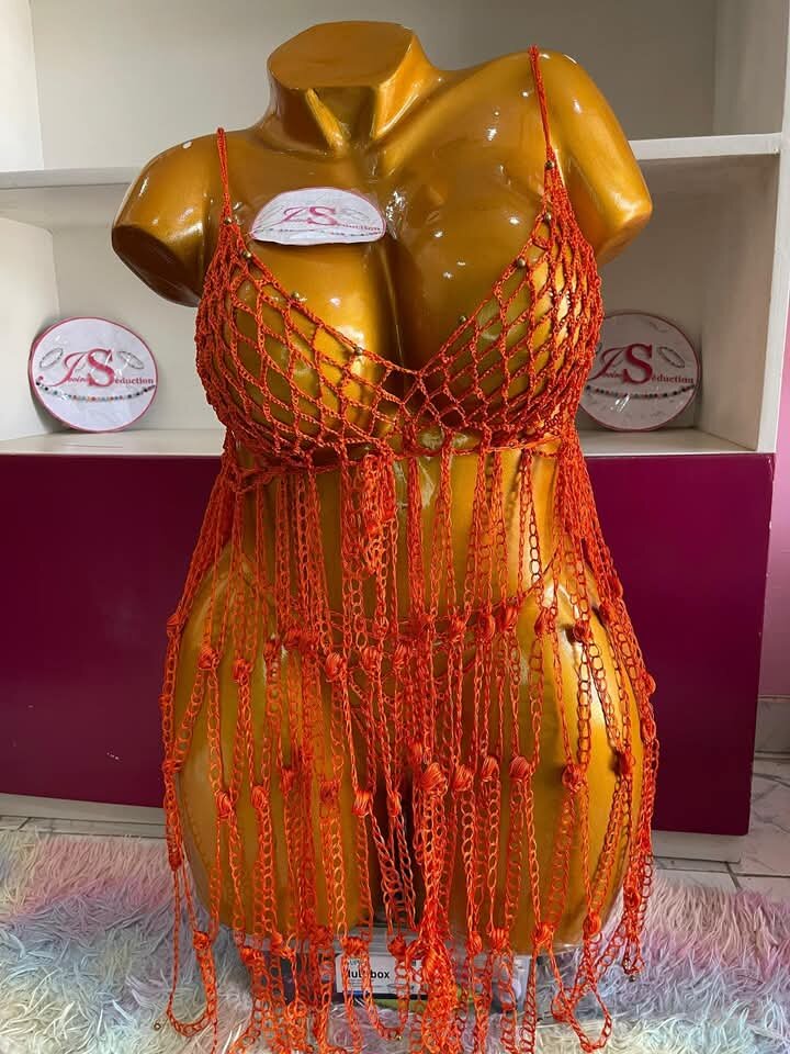 Robe de Plage Crochet Glamour