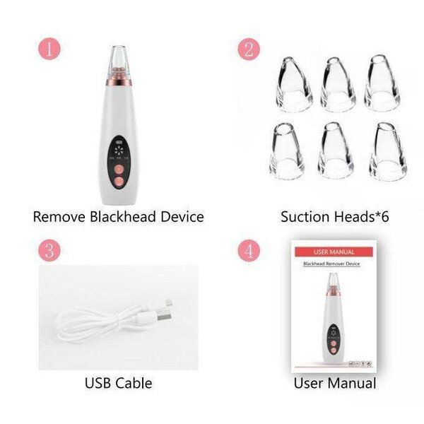 Aspirateur de points  Noir