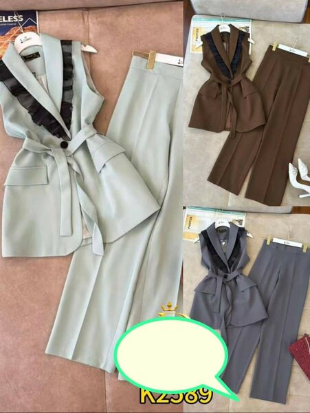 Ensemble pantalon élégant femme