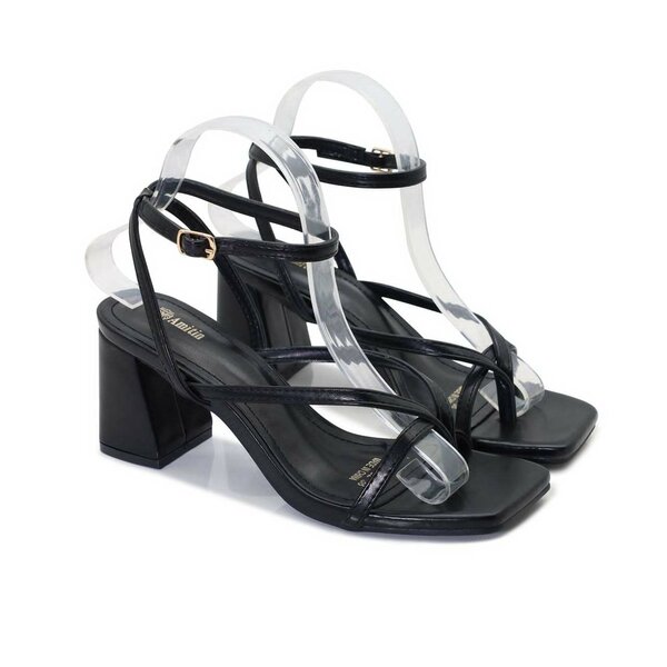 Sandales à talons carrés élégantes