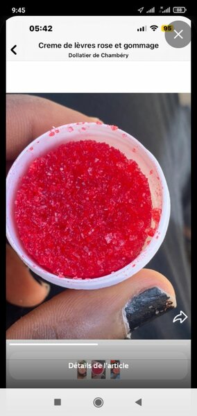 Gommage Lèvres Rose Réparateur