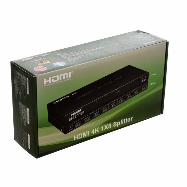 Splitter HDMI FULL HD, 2k,4K 1 entre 8 sortie