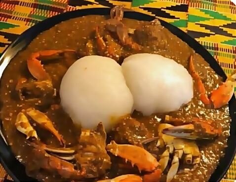 Placali sauce graine kopêCrabe