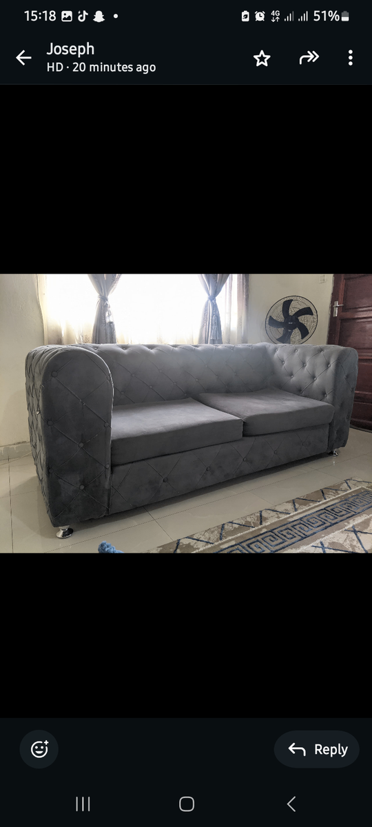 Second hand couches  in good condition