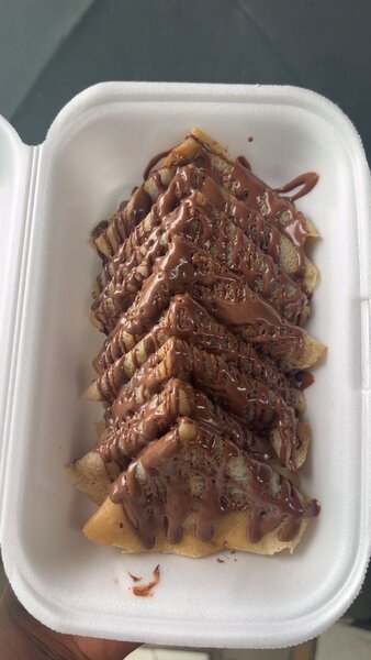 Crêpes au chocolat