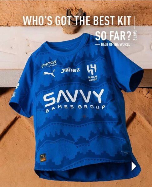 Maillot de Football Bleu