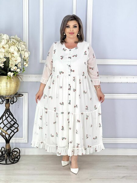 Платье валан