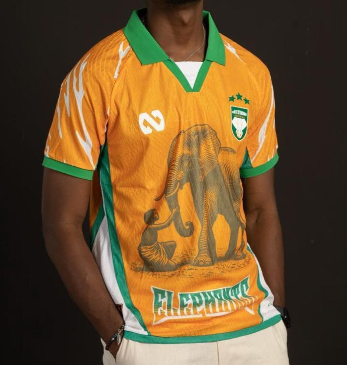 Maillot de Foot Éléphants