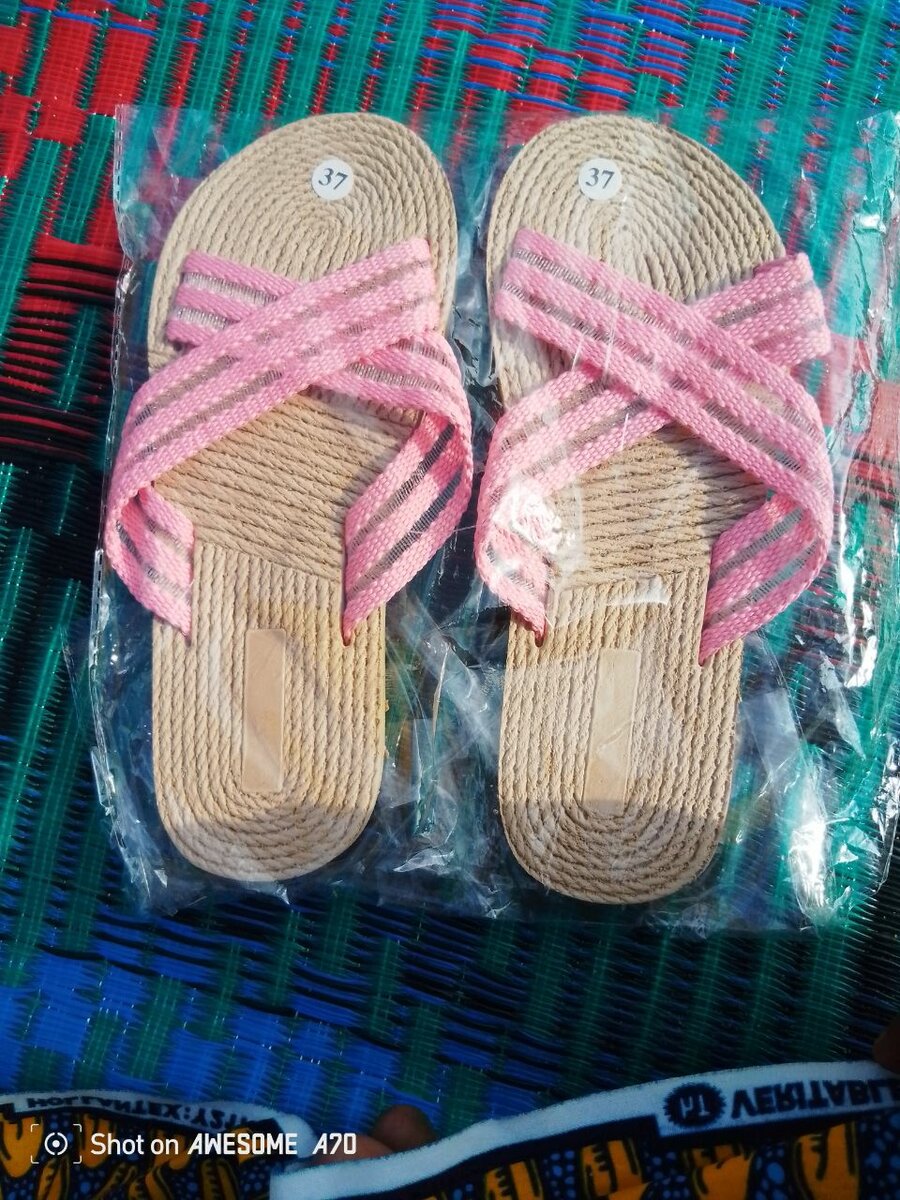 Sandales Plates Tissées Éco