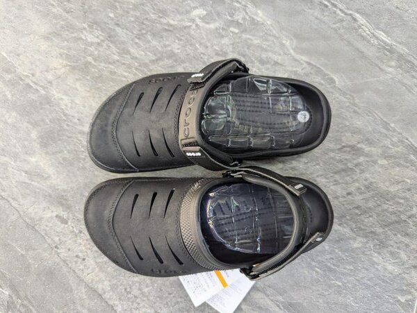 Classic leather crocs