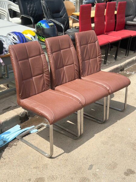 Stylish Brown Dining Chairs Set