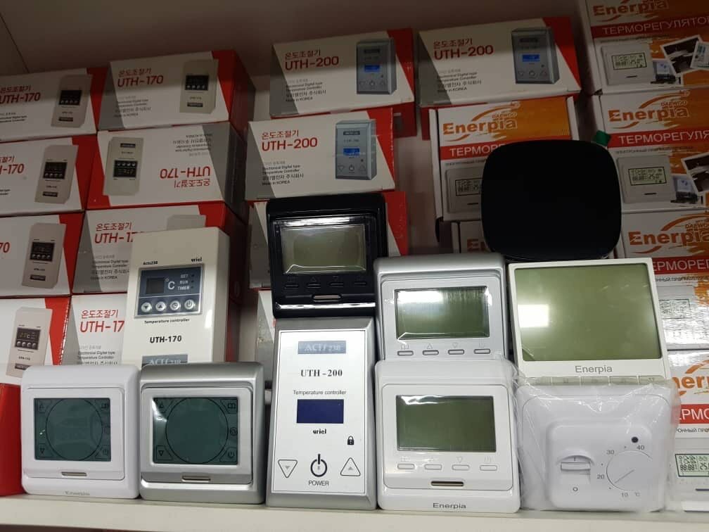 Теплые полы всех видов