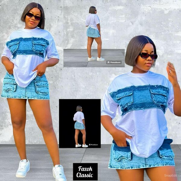 Jupes + haut tee shirt