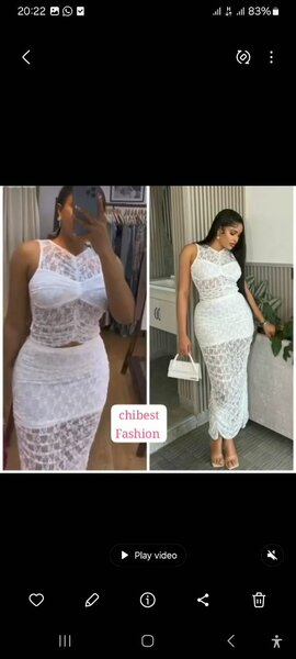 Ladies wear available