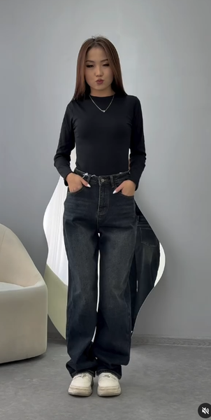 Женские утепленные джинсы