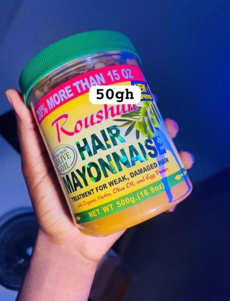 Hair mayonnaise with organic herbs for weak and damaged hair