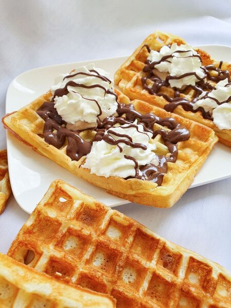 Gaufres chantilly