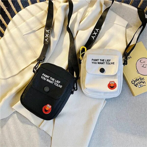 Petit sac à bandoulière choco et stylé