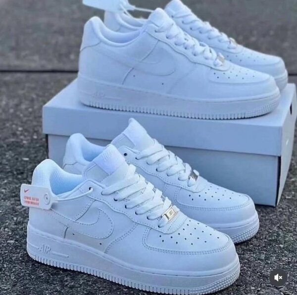 Baskets blanches en cuir