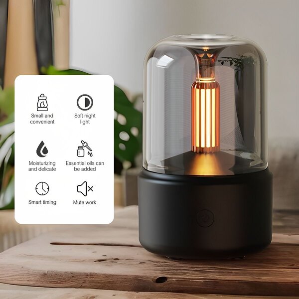 Electronic diffuser / 120mL candlelight aroma diffuser