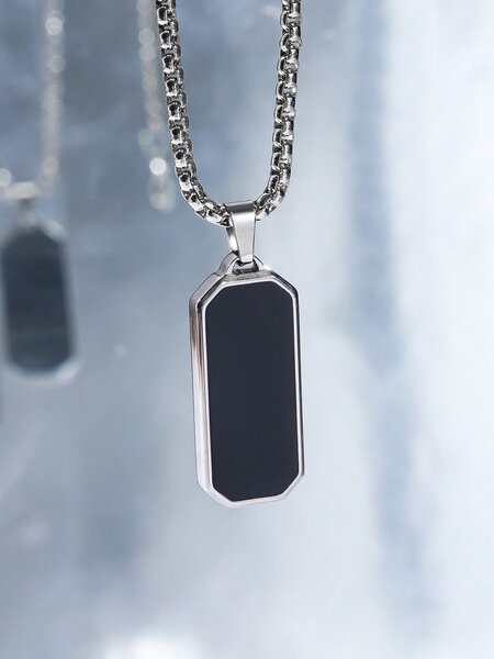 Collier homme acier inoxydable