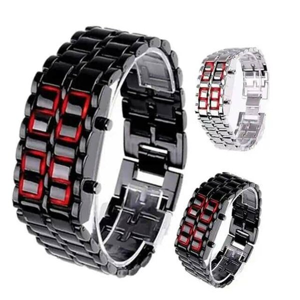 Montre LED élégante tendance
