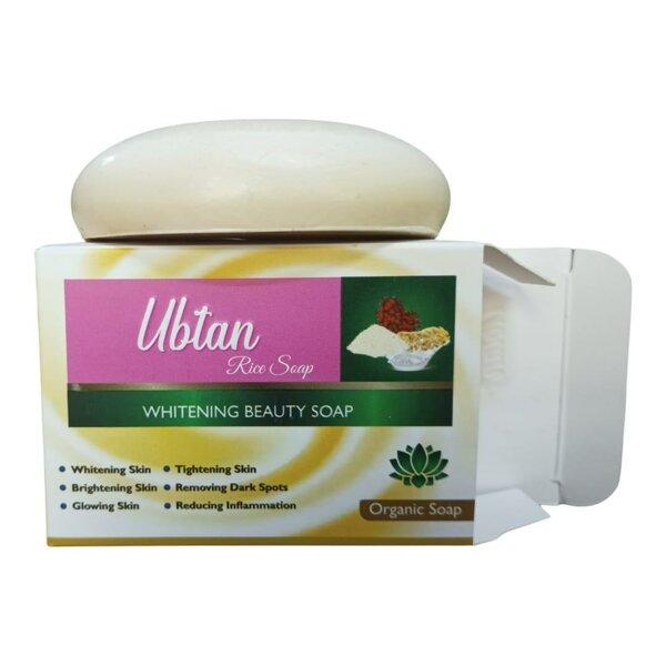 Ubtan Rice Soap  Organic Whitening & Brightening Beauty Soa
