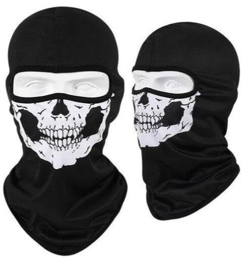 Cagoule Crâne Moto Ski