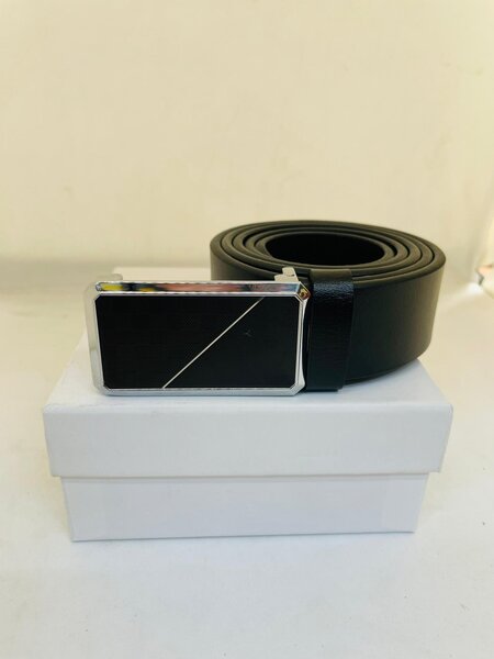 Ceinture en cuir boucle automatique