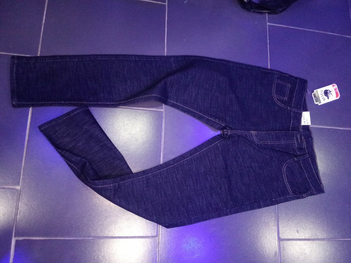 Jeans homme bleu foncé