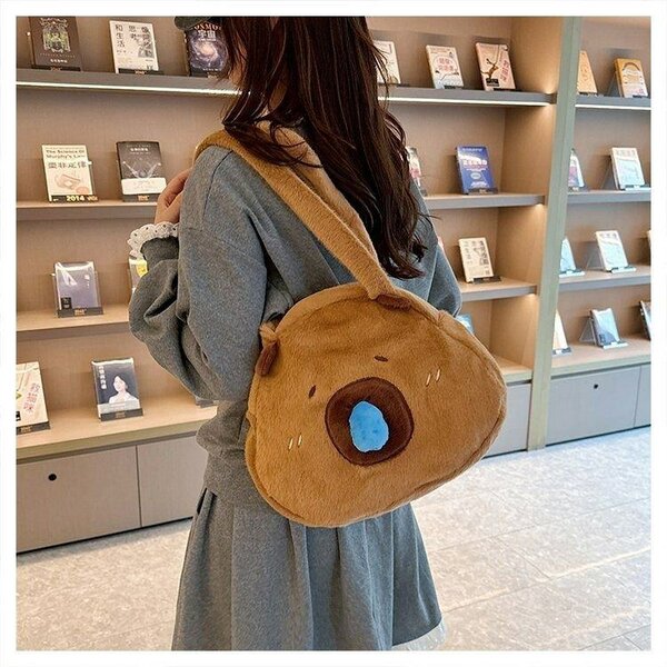 Sac peluche capybara