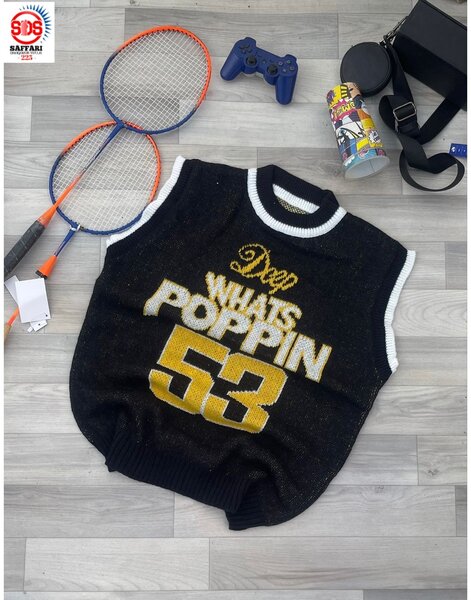 Débardeur sport "What's Poppin"