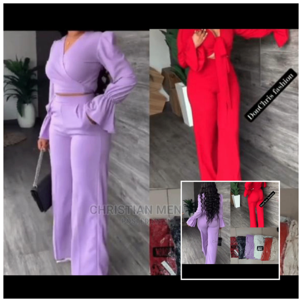 Ladies top and trouser