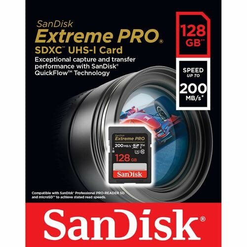 Carte SanDisk Extreme PRO 128GB
