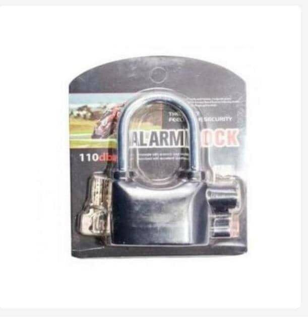 Cadenas de sécurité alarme acier lourd